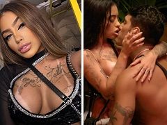 Mc Mirella foi flagrada em momentos íntimos com Will no reality show De férias com o ex, gerando bastante fervor nas redes sociais