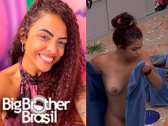 BBB23: Paula Freitas fez seu último topless no programa, mostrando as teta mais uma vez