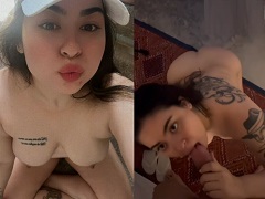 Yasmin Prado, uma esposa safadinha, fazendo um sexo oral e cavalgando gostoso no seu companheiro