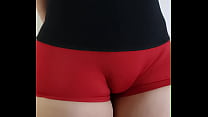 Cameltoe shortinho buceta