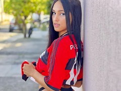 Novinha do Flamengo Rebecca Ferreira pelada mostrando tudo