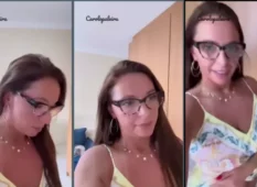 Carol Opaleira aparece nua tomando banho e gravando vídeo de si mesma