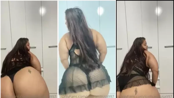 Joelinesousa997 exibindo seu rebolado na tvbucetas e mostrando sua boa forma