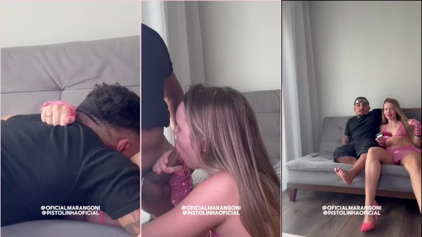 Vídeo pornô do Marangoni se divertindo com um bem dotado